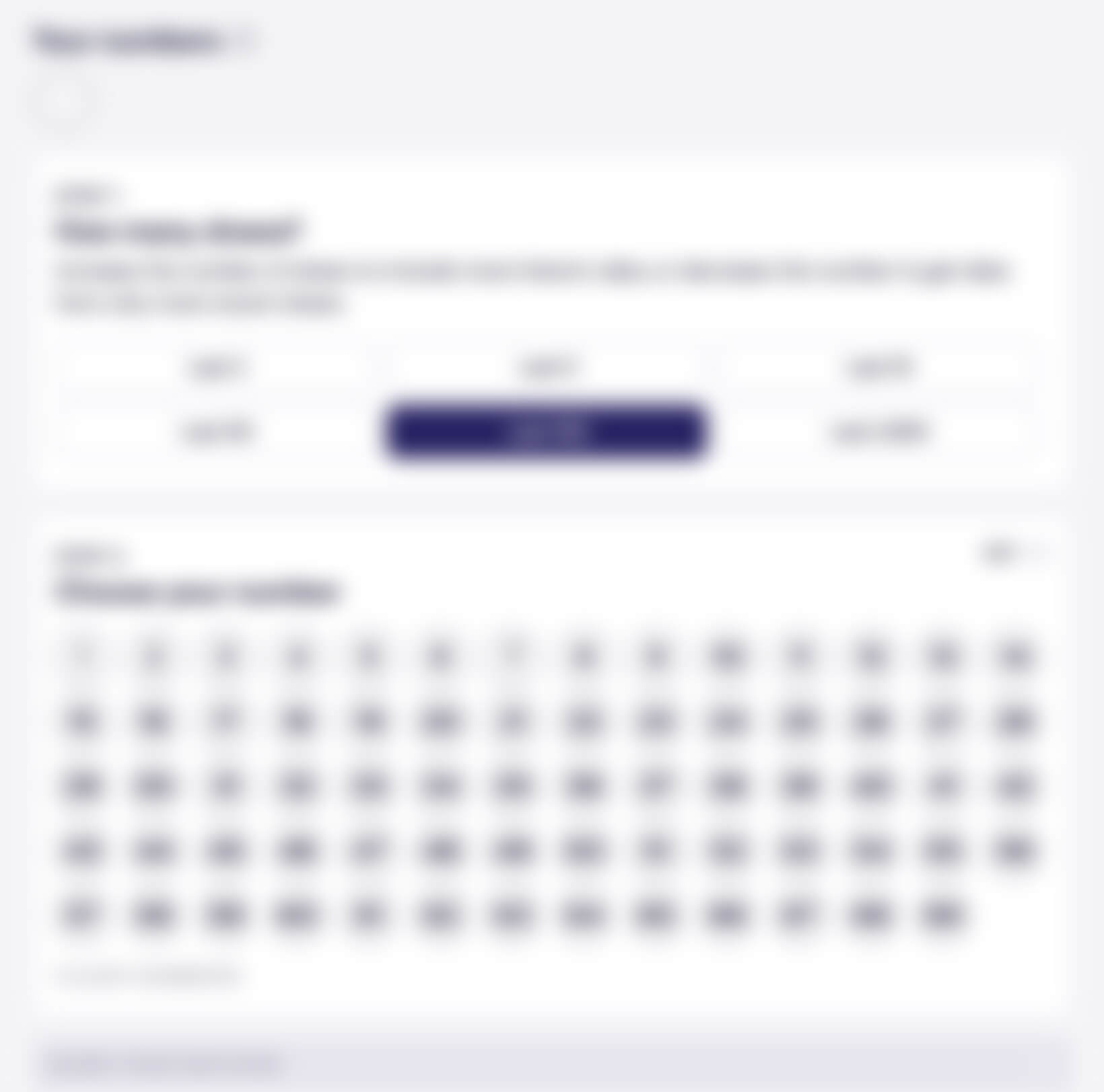 LotteryUSA.com Mega Millions Number Stats tool preview